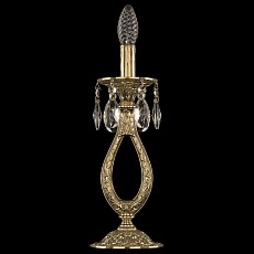 Настольная лампа декоративная bohemia ivele crystal 7100 71300l-1-33 g